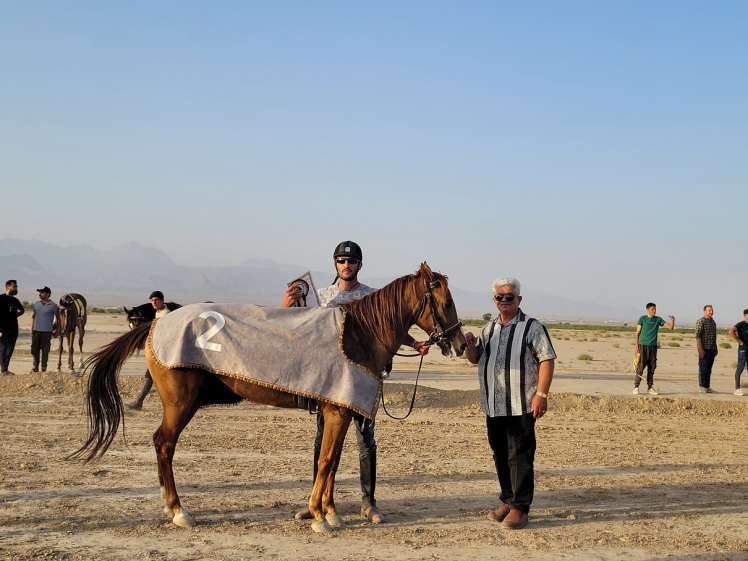 برگزاری مسابقه کورس منطقه ای در پیست کورس روستای مایان